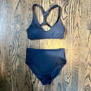 Lululemon bikini (black, size 6, EUC)